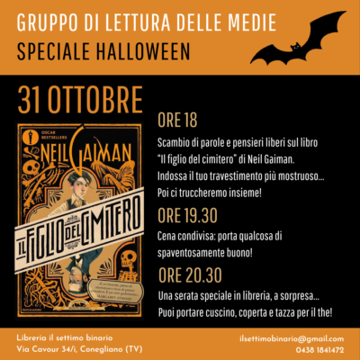 Gruppo di lettura delle medie a Conegliano: speciale Halloween